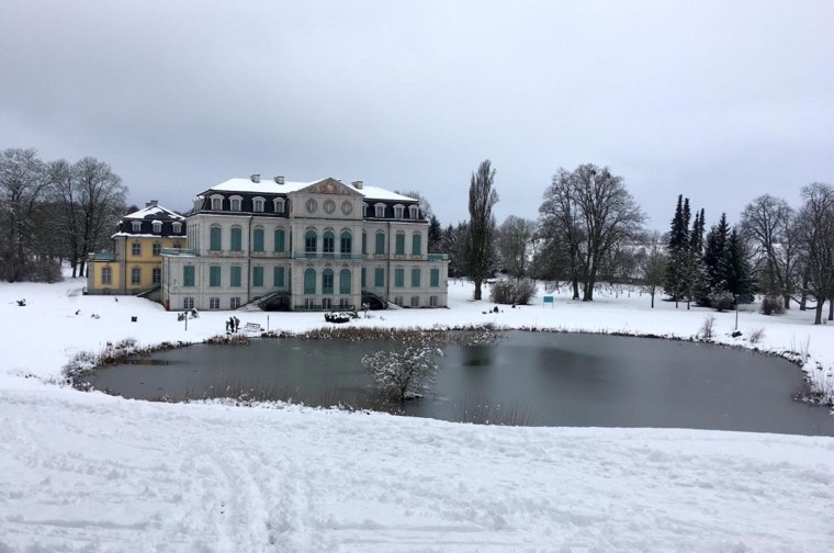 Schloss Wilhelmsthal im Winter
